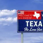 Sign to illustrate dating in texas