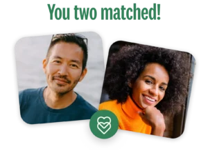 Example of a match between Interracial singles