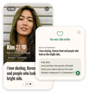 Example first message when starting korean dating on eharmony